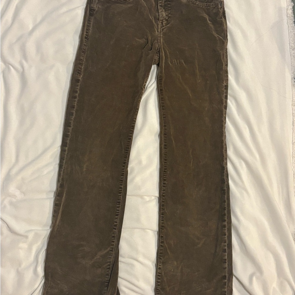 Jag Jeans Stretch Corduroy Pants in Brown